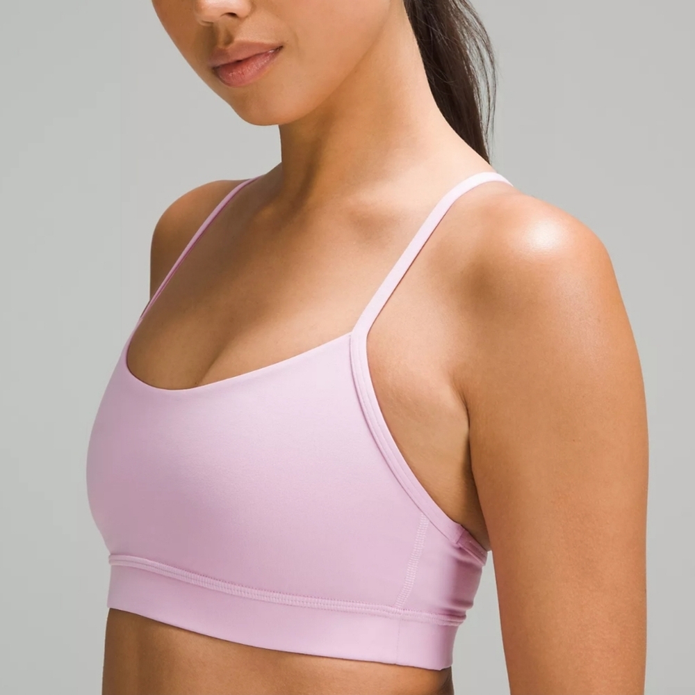 Lululemon Flow Y Bra Nulu *Light Support, size 10 A–C Cup